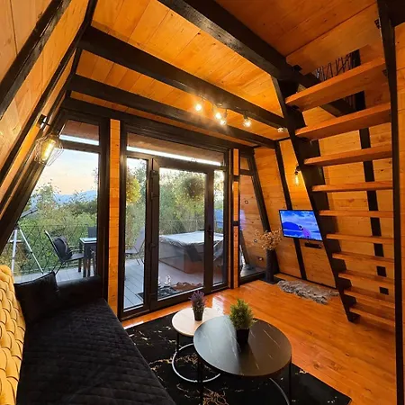 A-Frame Luxury House Near Travnik With Hot Tub