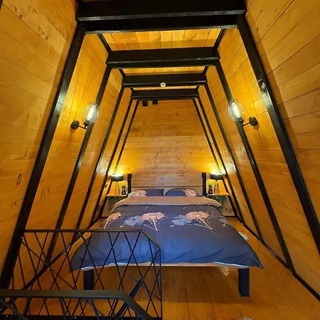 A-Frame Luxury House Near Travnik With Hot Tub Casa de Férias Nova Bila