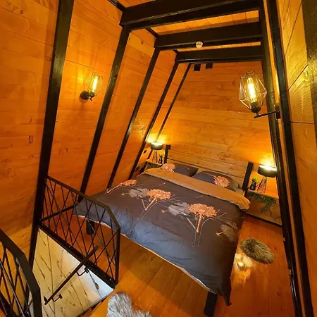 A-Frame Luxury House Near Travnik With Hot Tub Nova Bila