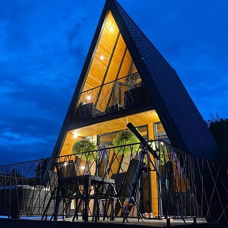 度假居 A-frame Luxury House Near With Hot Tub *