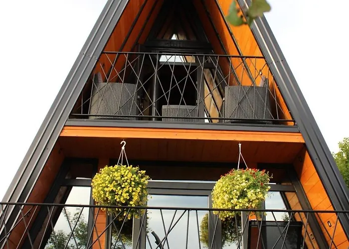 A-frame Luxury House Near Travnik With Hot Tub Nova Bila