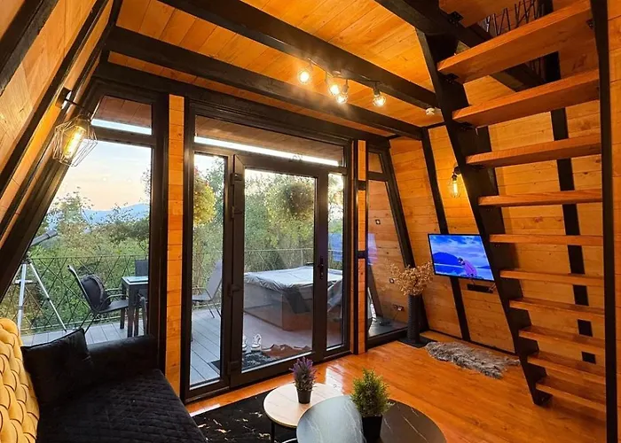 A-frame Luxury House Near Travnik With Hot Tub