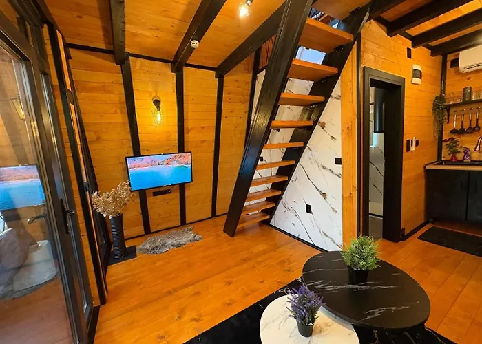 A-frame Luxury House Near Travnik With Hot Tub 度假居 Nova Bila