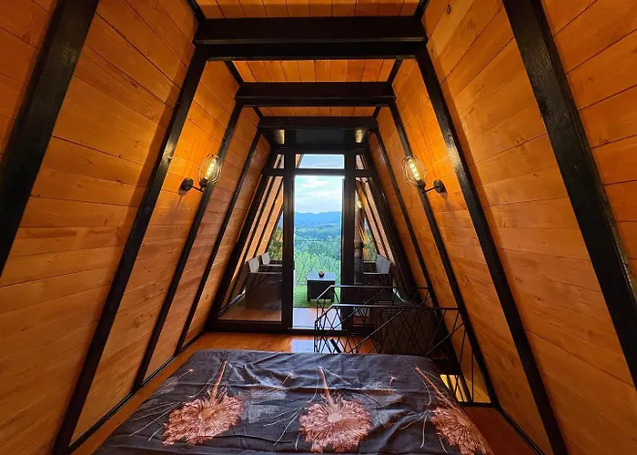 A-frame Luxury House Near Travnik With Hot Tub