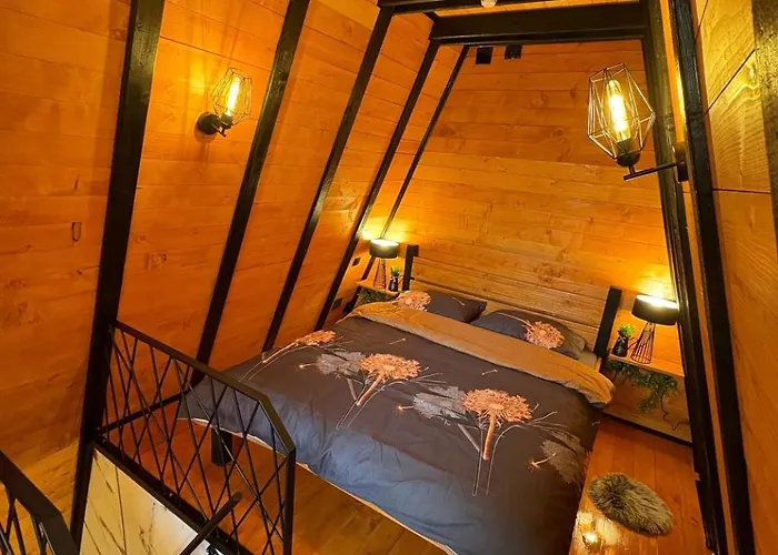 A-frame Luxury House Near Travnik With Hot Tub Nova Bila