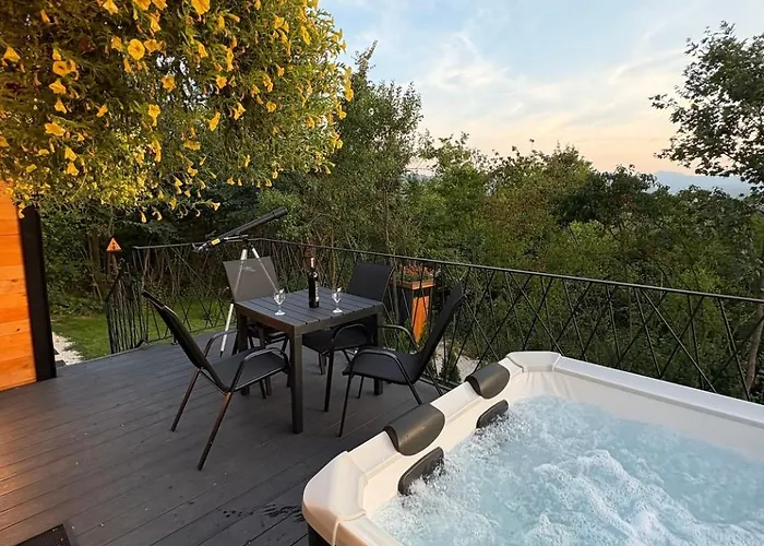 A-frame Luxury House Near Travnik With Hot Tub *