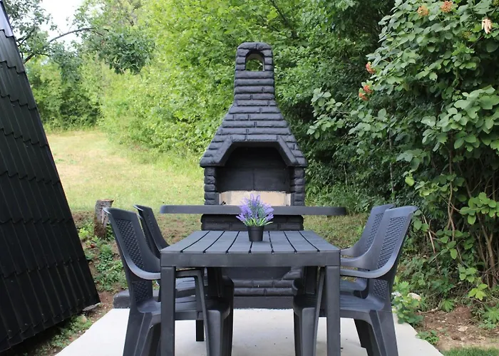 度假居 A-frame Luxury House Near Travnik With Hot Tub Nova Bila